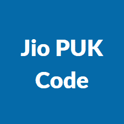 Jio Puk Code 2021 How To Unblock Jio Sim Puk Pin Online