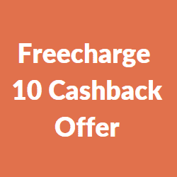 Freecharge 10 Cashback Offer