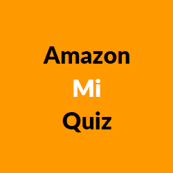 Amazon Mi Quiz