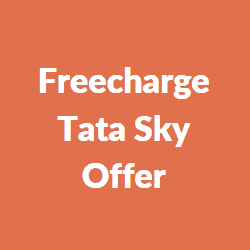 Freecharge Tata Sky Offer