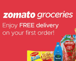 Zomato Free Delivery Code