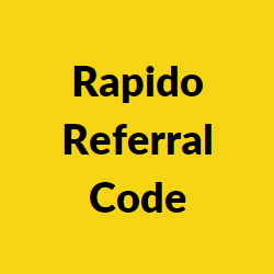 Rapido Referral Code