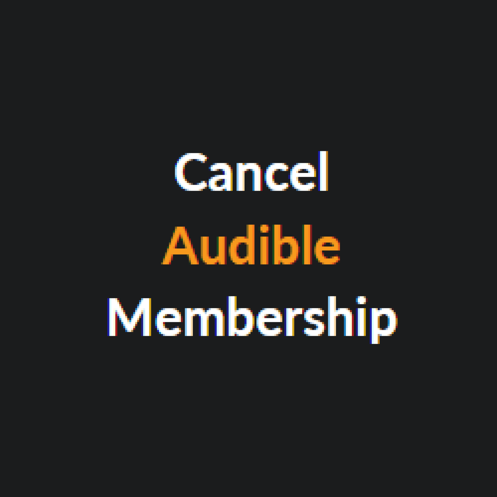 audible membership price
