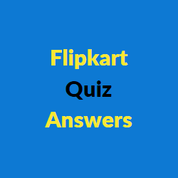 Flipkart Quiz Answers