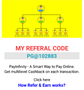 PayInfinity Referral Codes