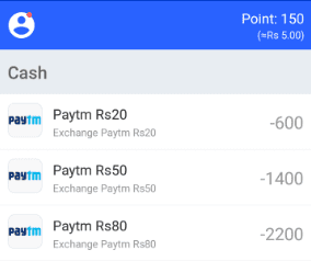 Paytm Redeem