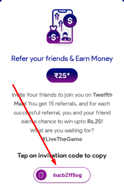 Twelfth Man Referral Codes