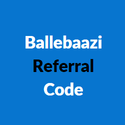 Ballebaazi Referral Code