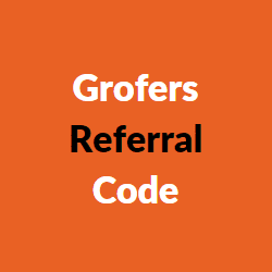 Grofers Referral Code