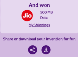 Jio Free 500MB Data