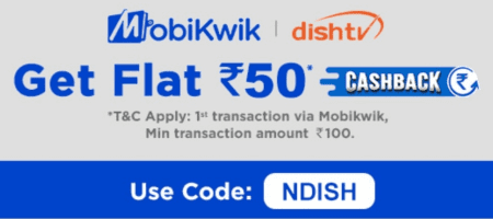 Mobikwik Dish TV Coupon