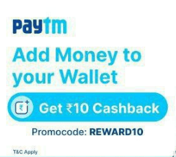 Paytm Rs 10 Cashback