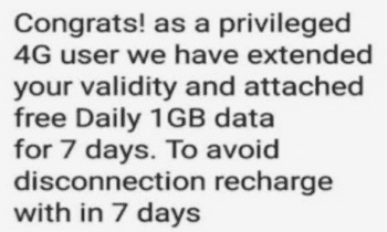 Vi 1GB Free Data