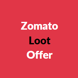 Zomato Loot Offer