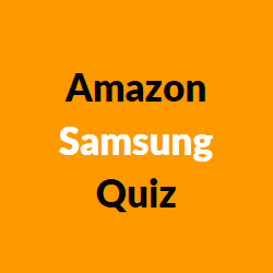 samsung m31s quiz amazon answers today