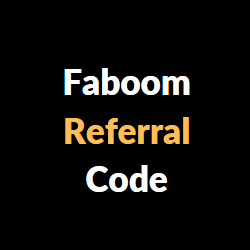 Faboom Referral Code