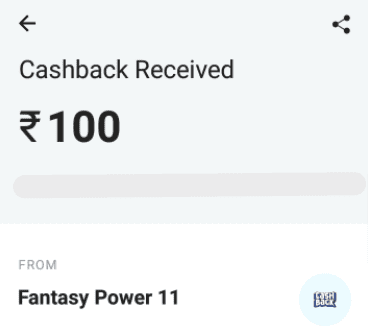 Fantasy Power 11 Referral Payment