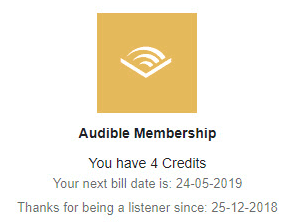 Audible Subscription India Price