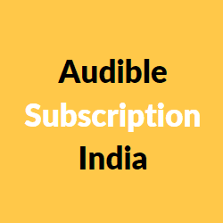 Audible Subscription India