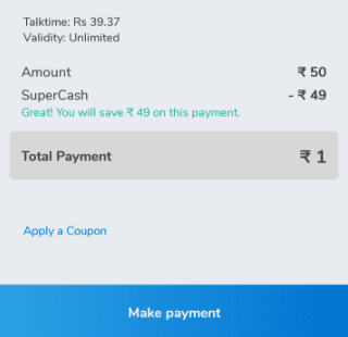 Mobikwik Supercash Loot