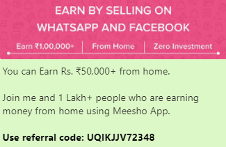 meesho referrals