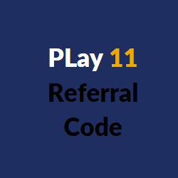 play 11 referral code