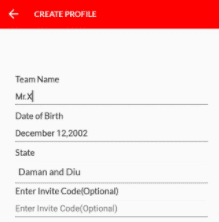 quickwin11 create team profile