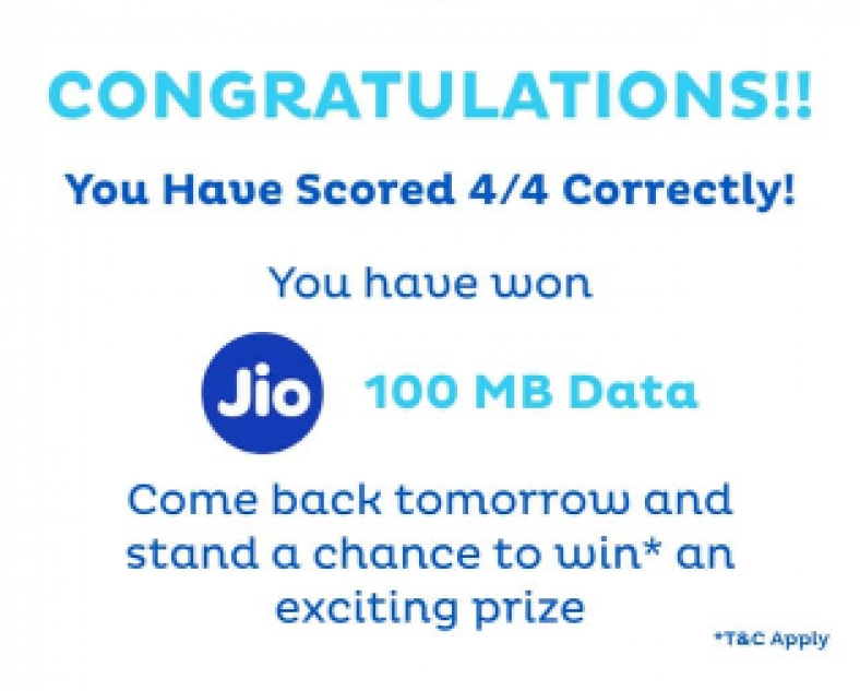 jio free 1gb data 2022