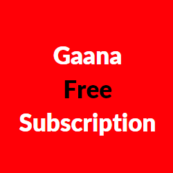 Gaana Free Subscription