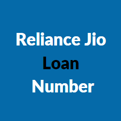 Jio Loan Number