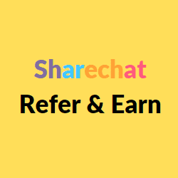 Sharechat refer and earn