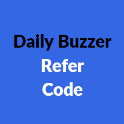 daily buzzer refer code