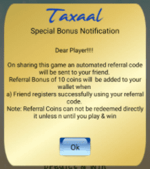 taxaal bonus code