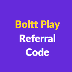 boltt play referral code