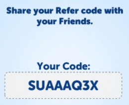 refer code