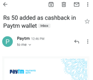 paytm cashback