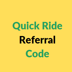 quick ride referral codes