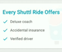 shuttl ride offers