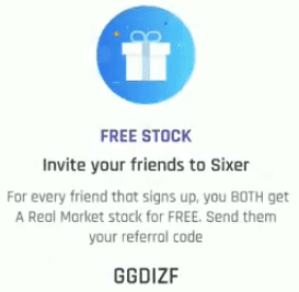 sixergame free stocks