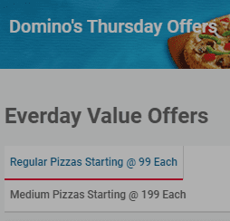 thursday offers