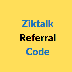 ziktalk referral code