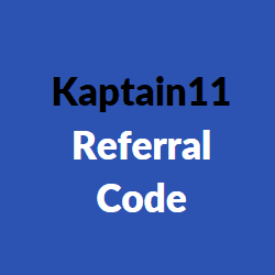 Kaptain11 referral code