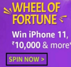amazon wheel fortune