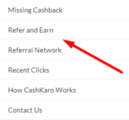 cashkaro refer and earn