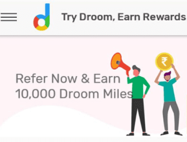 droom refer and earn
