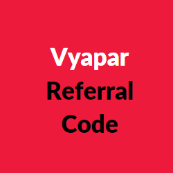 vyapar referral codes