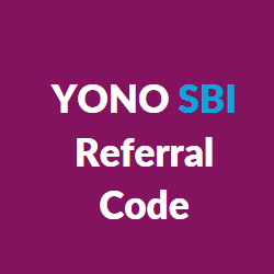 yono sbi referral code