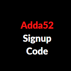 Adda52 signup code