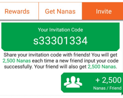 appnana code