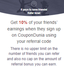 coupondunia earn